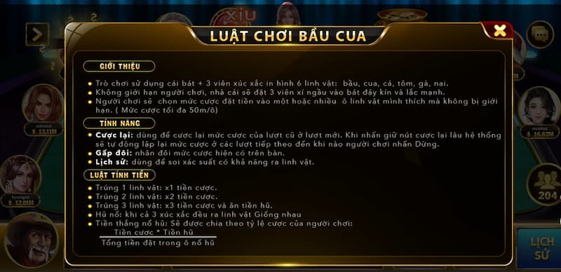 Bầu cua HitClub: Kinh nghiệm chơi chuyên nghiệp nhất 4 Hướng dẫn cách tham gia chơi Bầu Cua
