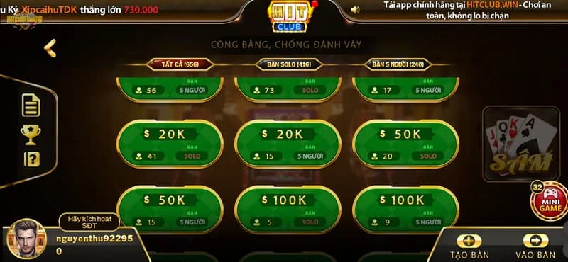 Khái niệm game bài tặng code tân thủ